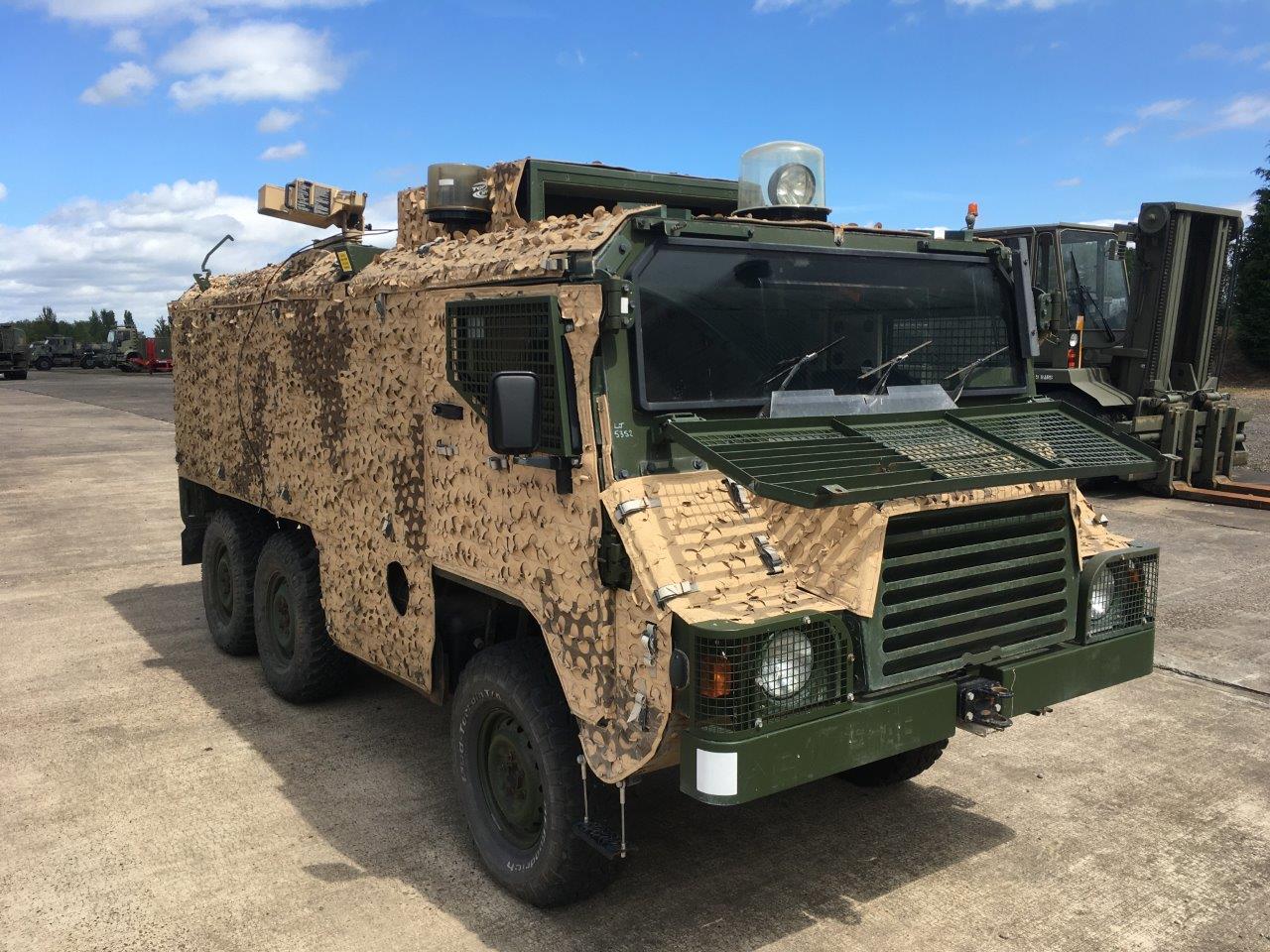 Pinzgauer Vector 718 6x6 Armoured Patrol Vehicles - ex military vehicles for sale, mod surplus
