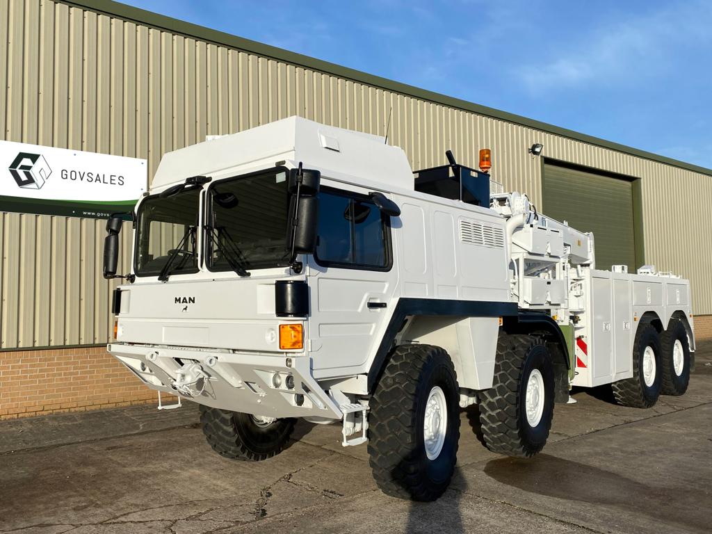 military vehicles for sale - MAN SX45 8x8 recovery truck