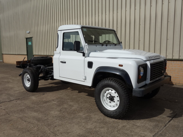 military vehicles for sale - Land Rover Defender 130 LHD chassis cab