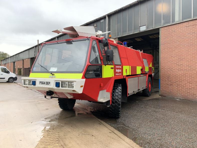 military vehicles for sale - Simon Gloster Protector 4x4 Airport Fire Appliance