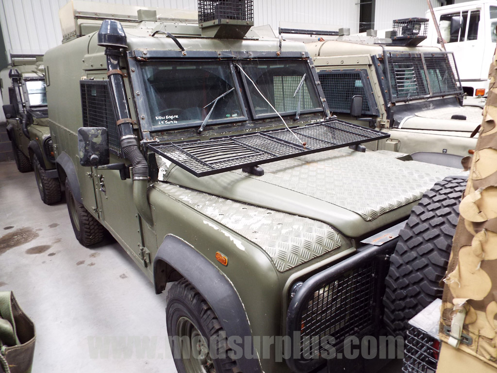 military vehicles for sale - Land Rover Snatch 2A Armoured Defender 110 300TDi 