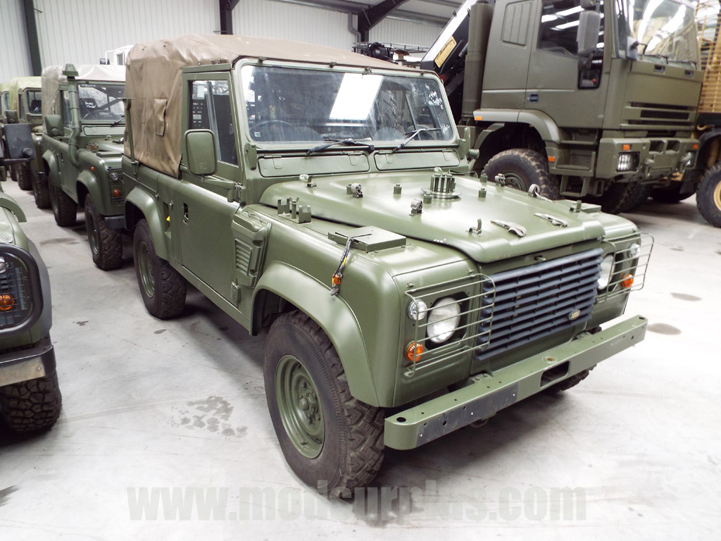 military vehicles for sale - Land Rover Defender 90 Wolf RHD Air Portable Soft Top (Remus)