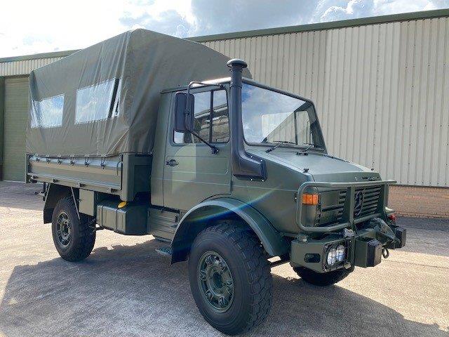military vehicles for sale - Mercedes Unimog U1300L RHD 4x4 Shoot Vehicle