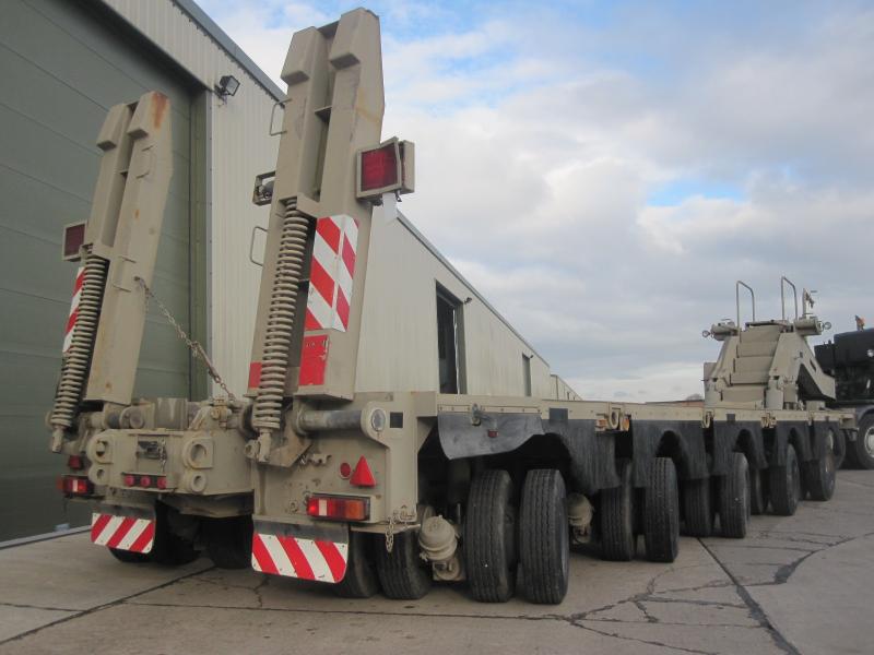 military vehicles for sale - M1000 Semi-trailer, 80-ton 40-wheel, heavy equipment transporter