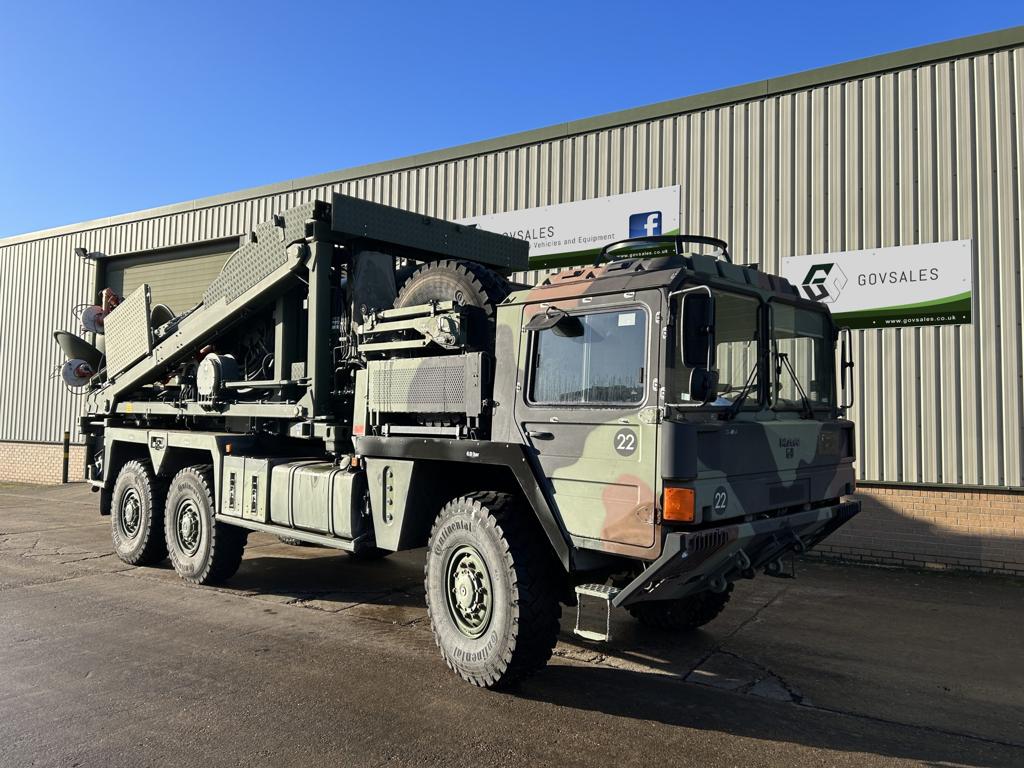 military vehicles for sale - MAN KAT A1 25.422 6x6 with Aerial Mast